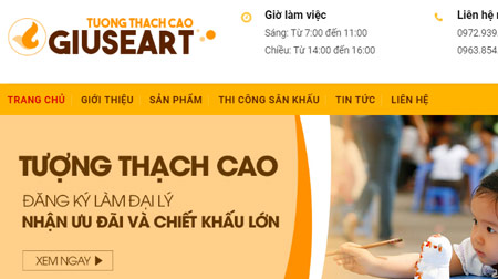 Mẫu-website-bán-hàng-tượng-thạch-cao---Thiết-kế-website-ninh-bình
