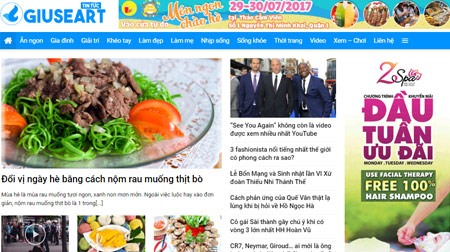 Mẫu-website-tin-tức-đẹp---Thiết-kế-website-tại-Ninh-Bình